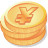 Yen coins Icon